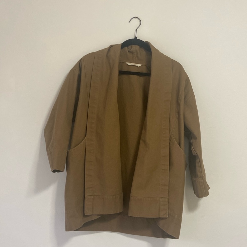 Elizabeth Suzann Clyde Canvas Jacket Clay Small